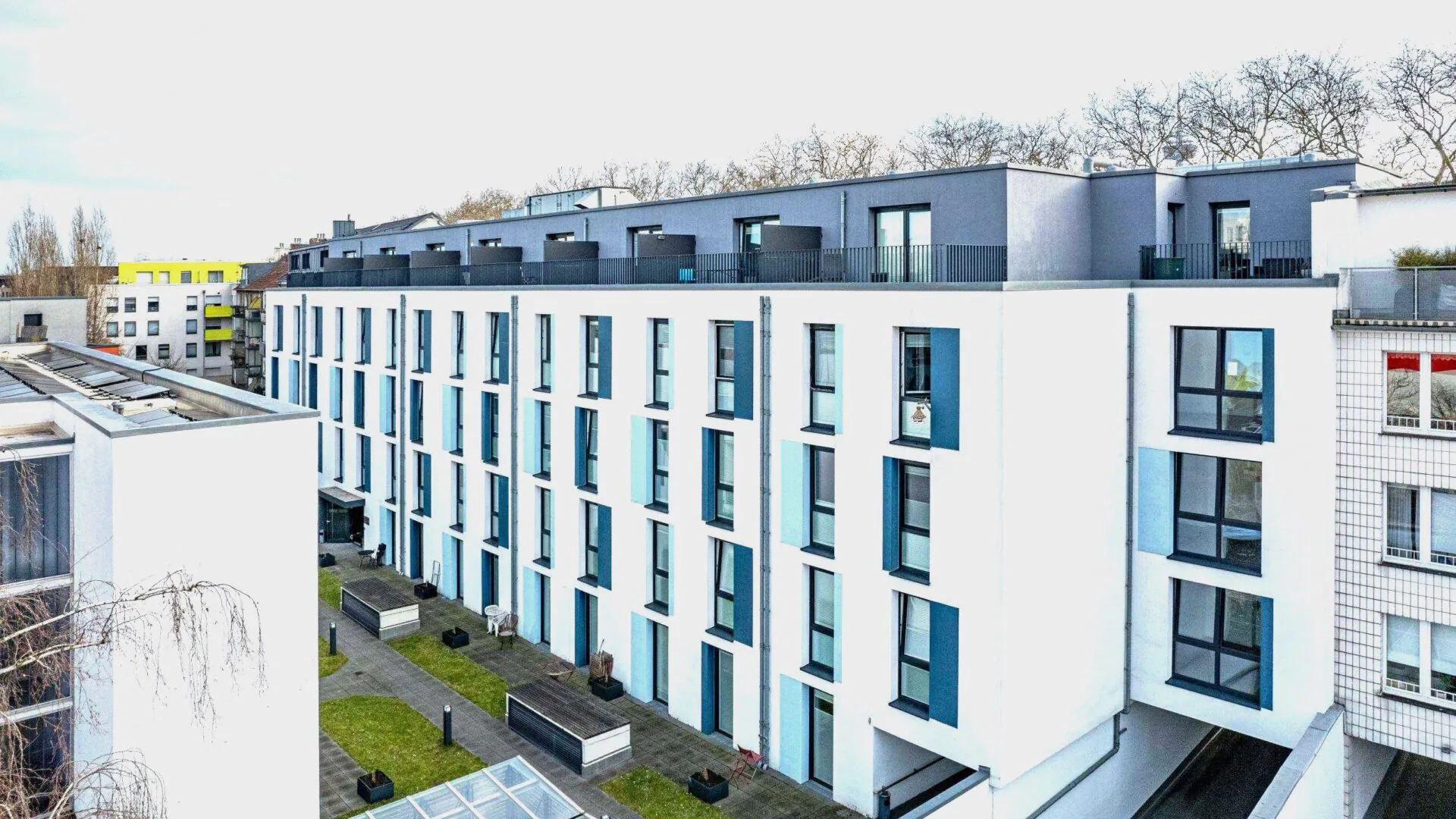Neon Wood residences in Cologne and Frankfurt, 2021
